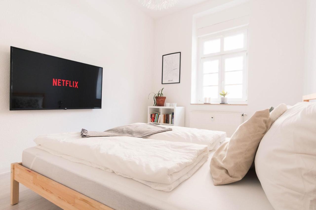 Gemutliche 45M² Wohnung Mit Netflix & Disney+ Ерфурт Екстер'єр фото